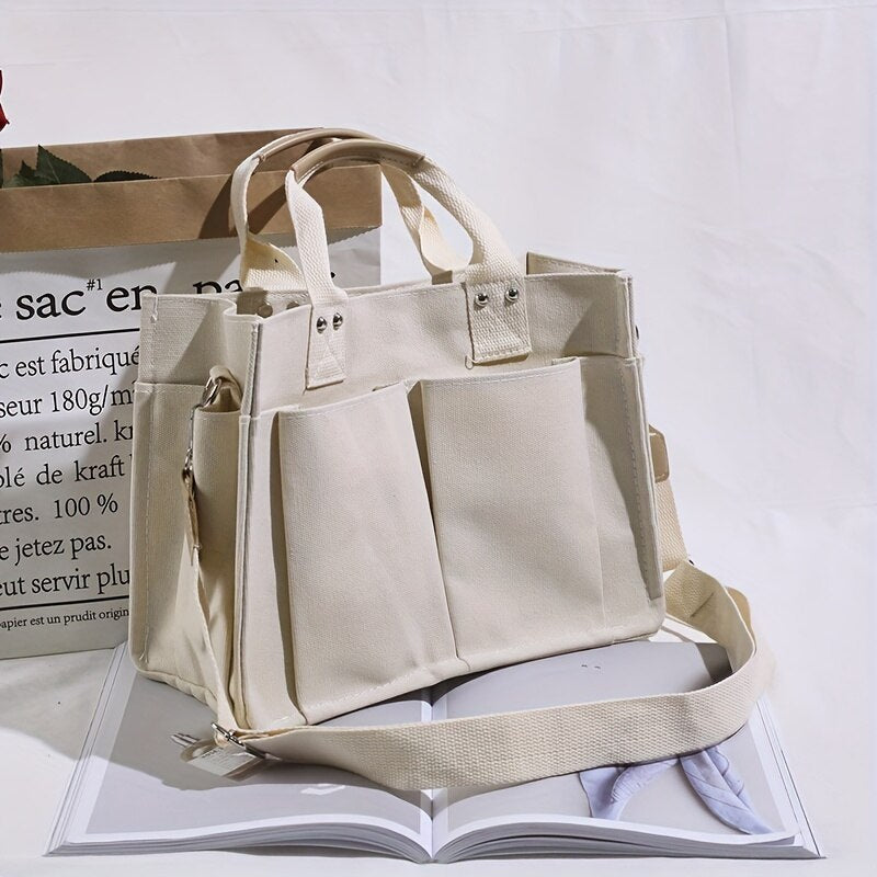 Stashique Canvas Essential Tote Bag